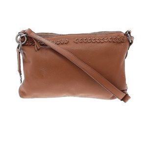 Lucky brand leather crossbody bag